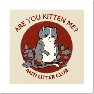 Anti Litter Club 1.2 Posters and Art